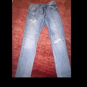 Distressed vintage Levi’s